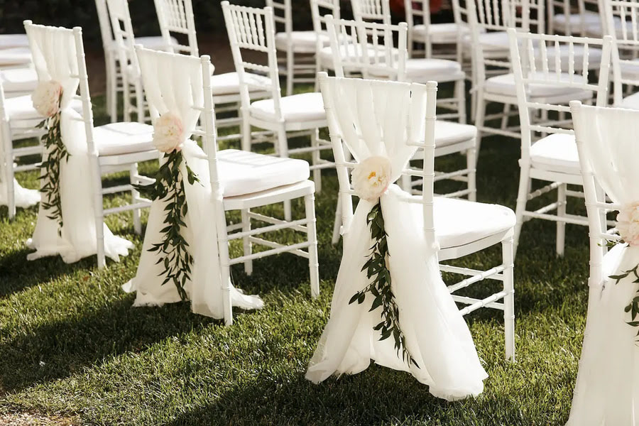 10 ideas de decoracion de sillas para bodas