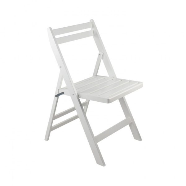 alquiler sillas blancas de madera