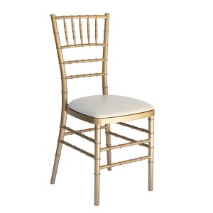 alquiler sillas tiffany doradas